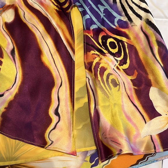 Mary L. Couture Silk Fit & Flare Silhouette. Preowned - Picture 10 of 11